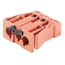 Коннектор “папа”, 3-х проводный, СБСП, безвинтовое соединение, красный CR0002-6 Simon
