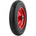 Колесо запасное полиуретановое 360х65 мм (PU 3.25-8), подшипники 25.4 мм, для тачек 77615, 77617, 77