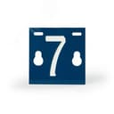 Табличка номера фидера №7 65x60 мм PEM241.7R Энсто-РУС (ОКПП)