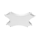 Коннектор питания Xобразный Radity белый Technical TRA084CX11W