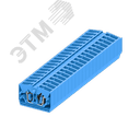 Клемма TB 1-1 промежут. фронт. подключение, сечение 2,5 мм. кв., синий.
