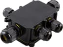 Водонепроницаемая cоединительная коробка LD525 450V 140х100х36 черный 32248