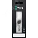 Битодержатель 895/4/1 K SB с быстрозажимным патроном с магнитом хвостовик 1/4 E 6.3 для бит 1/4 С 6.3 52 мм с держателем-еврослот WE-073318 WERA