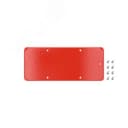 Фланец сплошной для корпусов ST, тип 1, 243х103 мм, красный RAL3020 DKC