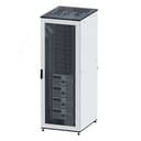 Шкаф собранный напольный 19" IT-CQE. 42U 600х1000 двери перф/перф. RAL7011/7035 DKC