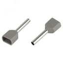 Наконечник-гильза с изолированным фланцем (упаковка 50 шт.) NO-225-98 НШвИ(2) 0,75-10