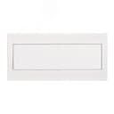 Корпус встраиваемый с белой дверью 1 ряд 20 модулей IP41 ЩРВ-М