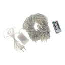 Гирлянда Светодиодный дождь 3х2 м эффект водопада прозрачный провод 230 В диоды теплые белые 240 LED 235006