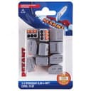 Клемма универсальная СМК 222-413, 3-проводная серая 0,08-2,5 4 кв мм, 10 шт, REXANT