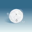 Клавиша с индикатором и пиктограммой звонок для 75160-39, S88 белый 88015-30 Simon