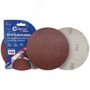 Круги абразивные шлифовальные на ворсовой основе под "липучку" (Р24, 125 мм, 5шт), Cutop Profi FIT