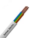 Провод ПВСнг(А)-LS 4х6+1х6 белый на барабане ТРТС