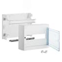 Щит распределительный навесной ЩРн-П-12 пластиковый прозрачная дверь Nedbox Legrand Euro