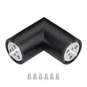 Соединитель профиля ROUNDD3636090 BLACK Arlight Металл 050543
