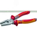 Пассатижи диэлектрические CombiMax 1000В VDE 165 мм, покрытие Crom, рукоятки SoftGripp 3K NWS