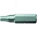 Бита 867/1 Z TORX BO с отверстием под штифт вязкая твердость хвостовик 1/4 C 6.3 TX 30X25 мм WERA