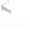 Консоль 40х40 основание 100 облегченная оцинкованное СОЭМИ