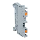 Клеммная колодка пружинная 2,5 Push-in серая EKF