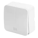 Выключатель открытой установки 2клавишный с индикатором STEKKER 250В 10А IP20 серия София белый MSW102101 49290