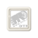 Рамка 1 пост универсальная слоновая кость