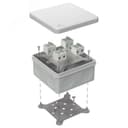 Коробка огнестойкая для о/п 40-0210-FR1.5-6 Е15-Е120 RAL7035 80х80х40 (44 шт/кор)