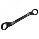 Ключ накидной двусторонний 70х75 оксидированный Hortz