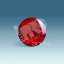 Накладка на 26809-39, S88, прозрачная рассеивающая Simon