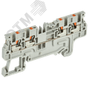 Колодка клеммная CP-MC 4 вывода 1,5мм2 серая IEK