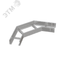 Угол лестничный горизонтальный 90 гр. 100х150х1,2 мм N КМ-профиль