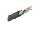 Кабель U/UTP-CAT5e 4 пары, медь (внешний), черный, бухта 305м Sarmatt