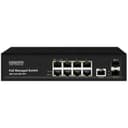 10 портовый коммутатор SW-80802/L(150W) Osnovo
