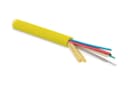 Кабель волоконно-оптический 9/125 (SMF-28 Ultra) Hyperline FO-MB-IN-9S-24-LSZH-YL