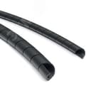 Жгут витой SPIRALITE P4 (20м) QUADRO черный DKC