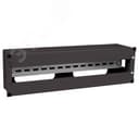 Панель электрораспределительная 3U с DIN-рейкой черная ITK