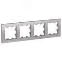 Рамка четырехпостовая ATLASDESIGN универсальная алюминий