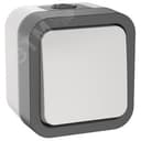Выключатель кнопочный TORS 10А IP55 белый