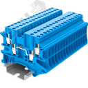 Клемма TU 2-2 винтовая, сечение 2,5 мм. кв., синяя SUPU