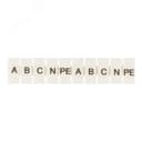Маркеры для JXB-ST 4 с символами A, B, C, N, PE (10 шт.) PROxima