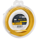 Трубка термоусадочная ТТУ нг-LS 12/6 желто-зеленая (2м/упак) IEK