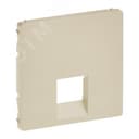Valena LIFE Лицевая панель для одиночных телефонных/информационных розеток Слоновая кость Legrand