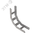 Угол лестничный вертикальный внутренний 90 гр. 50х400х1,2 мм N LNL90-50-400-1.2 N КМ-профиль