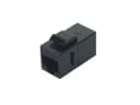 Проходной адаптер Hyperline CA2-KJ-C5E-BK