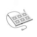 19дюйм Вентиляторный модуль, 6 вент. с термостатом