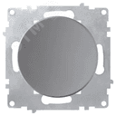 Выключатель одинарный с самовозвратом, цвет серый (серия Florence) 7700250 ССТ