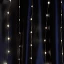 Светодиодная гирлянда Feron CL27 занавес Водопад 33м 3м 230V 5000K статичная c питанием от сети прозрачный шнур 48599