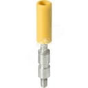 Гнездо тестовое желтое AJS9 YL D=4мм IP20 для ZS10-ST..