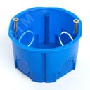 Подрозетник для сплошных стен, синий (без инд стикера), EBX20-01-2 FERON