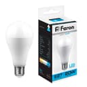 Лампа светодиодная Feron LB98 Шар E27 20W 6400K 25789