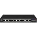 10 портовый неуправляемый коммутатор (8 PoE) TR-NS1410-120-8POE Trassir