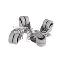 Комплект роликов для шкафов, стоек TRD TLK TLK-CB4